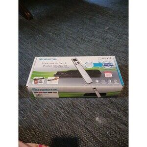 Pandigital Wi-Fi Scanner Portable Handheld Wand Document Feeder OCR Software Red
